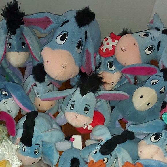 EEYORE Plush Collection  25 stuffed animal Eeyore donkey from Winnie The Pooh - Picture 3 of 6